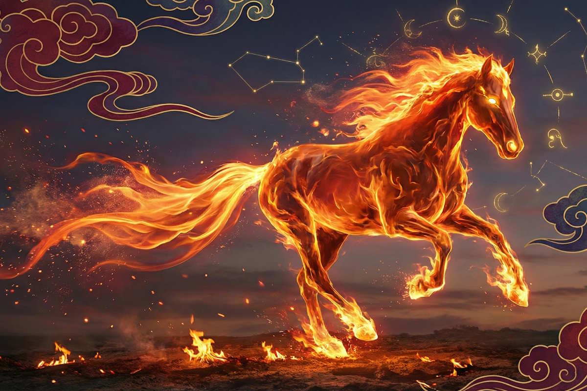 año chino caballo de fuego