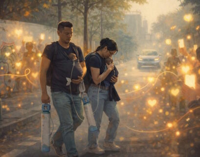 pareja bebés oxígeno viral cdmx